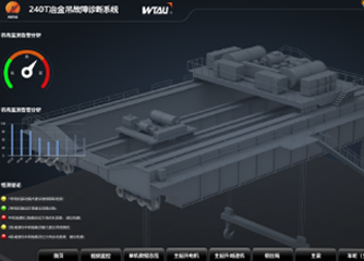 冶金鑄造起重機在線故障診斷系統(tǒng)(電機、減速機、行車輪故障診斷)